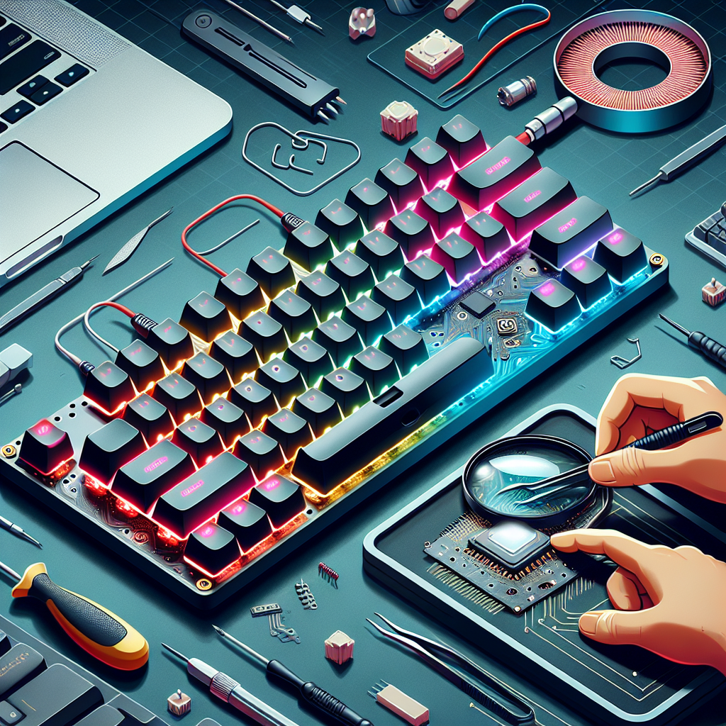 How to Fix a Mechanical Keyboard with RGB Lighting Issues Across Different Devices